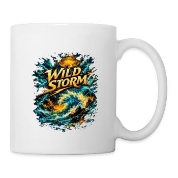 Wild Storm Sea-like Kraft - Mug - white - Right