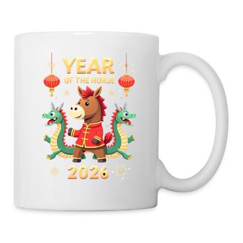 Chinese New Year Of The Horse 2026 - Mug - white - Right