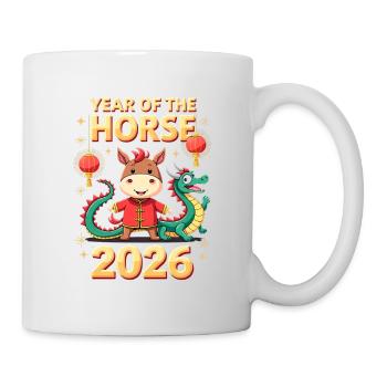 Chinese New Year Of The Horse 2026 - Mug - white - Right