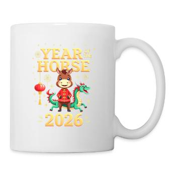 Chinese New Year Of The Horse 2026 - Mug - white - Right