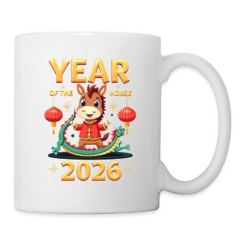 Chinese New Year Of The Horse 2026 - Mug - white - Right