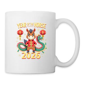 Chinese New Year Of The Horse 2026 - Mug - white - Right