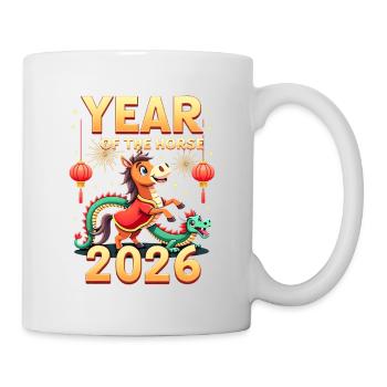 Chinese New Year Of The Horse 2026 - Mug - white - Right