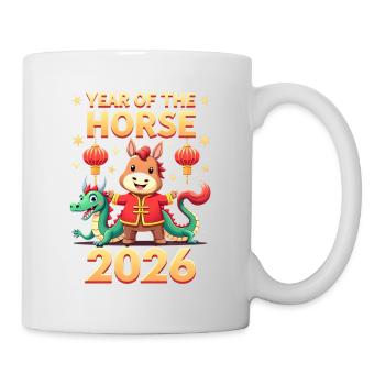 Chinese New Year Of The Horse 2026 - Mug - white - Right