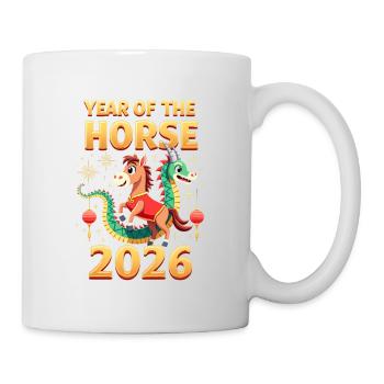 Chinese New Year Of The Horse 2026 - Mug - white - Right