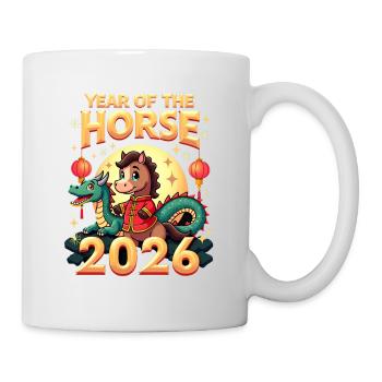 Chinese New Year Of The Horse 2026 - Mug - white - Right