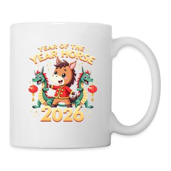 Chinese New Year Of The Horse 2026 - Mug - white - Right