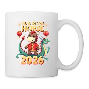 Chinese New Year Of The Horse 2026 - Mug - white - Right
