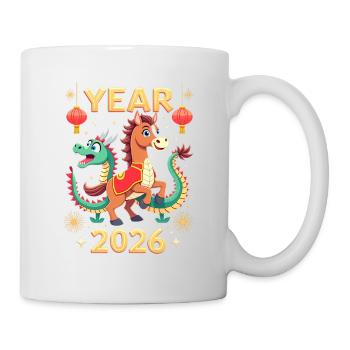 Chinese New Year Of The Horse 2026 - Mug - white - Right