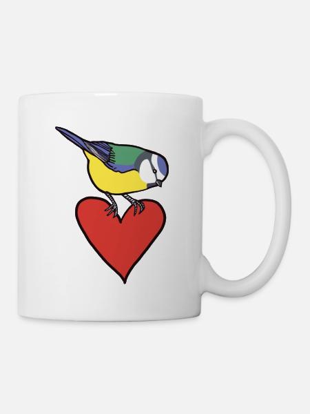 and Heart - Mug - white