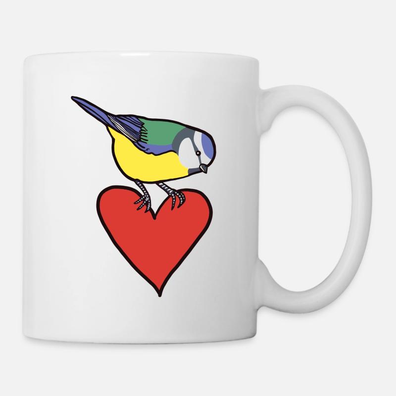 and Heart - Mug - white