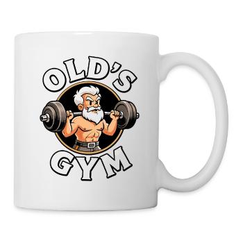 Old's Gym 2 - Tasse - Weiß - Rechts