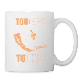Panda Kuschelzeit Lesen - Tasse - Weiß - Rechts
