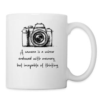 La photographie au-delà de la technique - Mug blanc - blanc - Droite