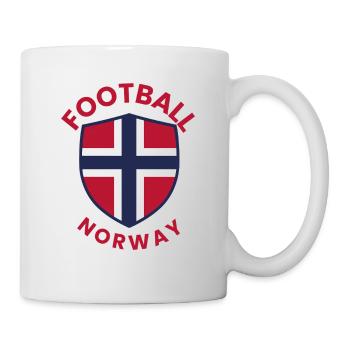 Norway Football Crest Emblem - Mug - white - Right