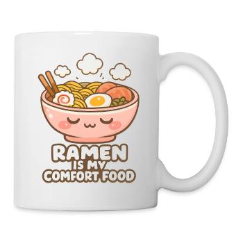 Ramen is my Comfort Food - Tasse - Weiß - Rechts