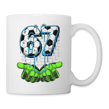 Six Seven Torwart - Tasse - Weiß - Rechts