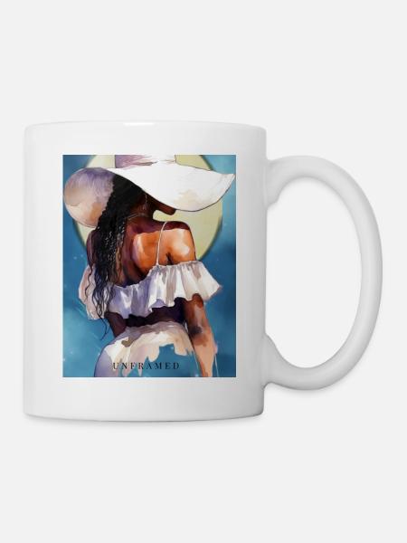 Ungerahmt - Tasse - Weiß