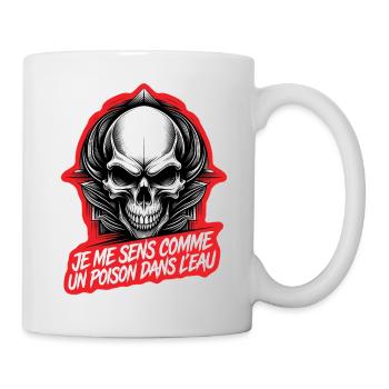 GIFT IM WASSER #1 – Lass uns reden. - Tasse - Weiß - Rechts