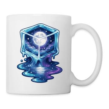 Kosmische Eiswürfel-Galaxie - Tasse - Weiß - Rechts