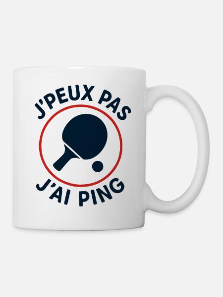 Ich kann nicht, ich ping. - Tasse - Weiß
