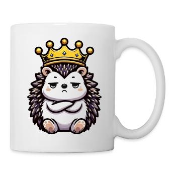 Igel Igelliebhaber Igelbesitzer Igelhalter Stachel - Tasse - Weiß - Rechts