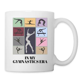 À mon époque de gymnastique - Mug blanc - blanc - Droite