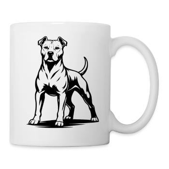 Pitbull Proud Pose - Mug - white - Right