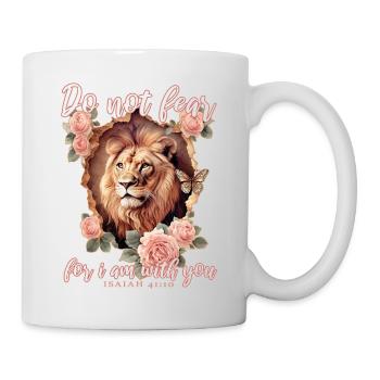 Leo Verset biblique chrétien - Mug blanc - blanc - Droite