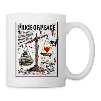 Price Of Peace Street Art - Mug - white - Right