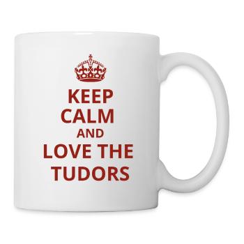 Reste calme et aime les Tudors - Mug blanc - blanc - Droite