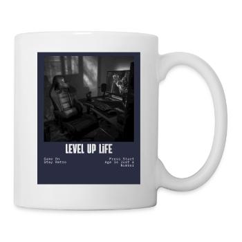 T-shirt NivelUp Retro Gamer - Mug blanc - blanc - Droite