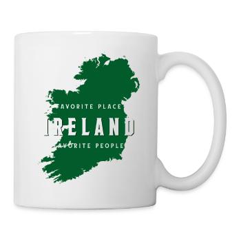 Lieu préféré d’Irlande Personnes préférées - Mug blanc - blanc - Droite