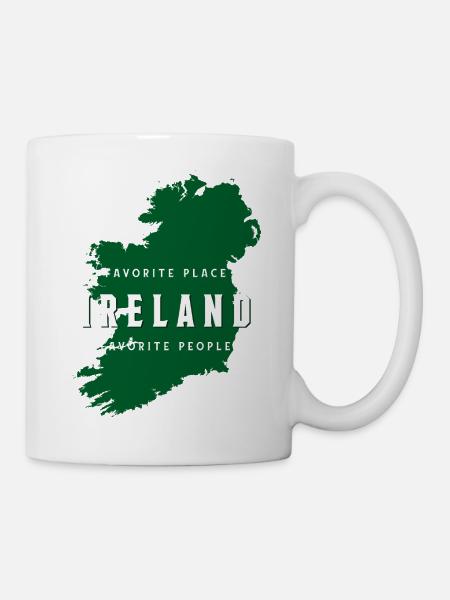 Ireland Favorite Place Favorite People - Mug - white