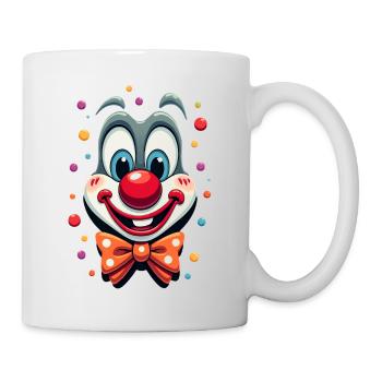Déguisement de clown de carnaval Carnaval Carnaval - Mug blanc - blanc - Droite