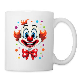 Carnival Clown Costume Carnival Carnival - Mug - white - Right