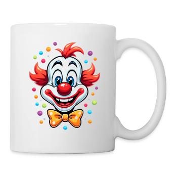 Carnival Clown Costume Carnival Carnival - Mug - white - Right