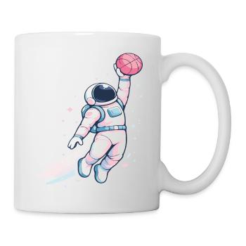 Cosmic Hoop Astronaut - Mug - white - Right