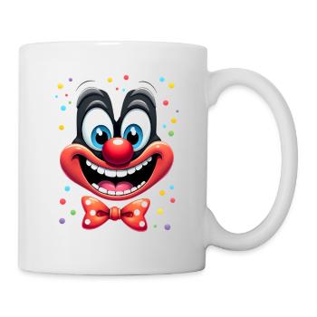 Carnival Clown Costume Carnival Carnival - Mug - white - Right