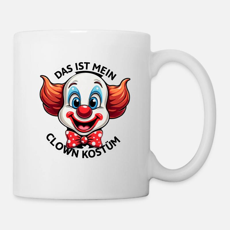 Carnival Clown Costume Carnival Carnival - Mug - white