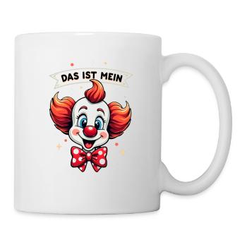 Carnival Clown Costume Carnival Carnival - Mug - white - Right