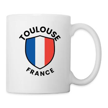 Toulouse France Coat of Arms - Mug - white - Right