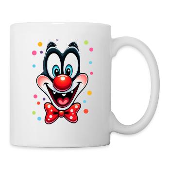 Carnival Clown Costume Carnival Carnival - Mug - white - Right