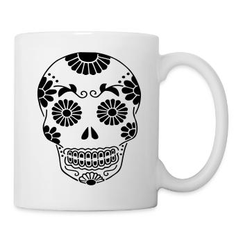 Skull - Mug - white - Right