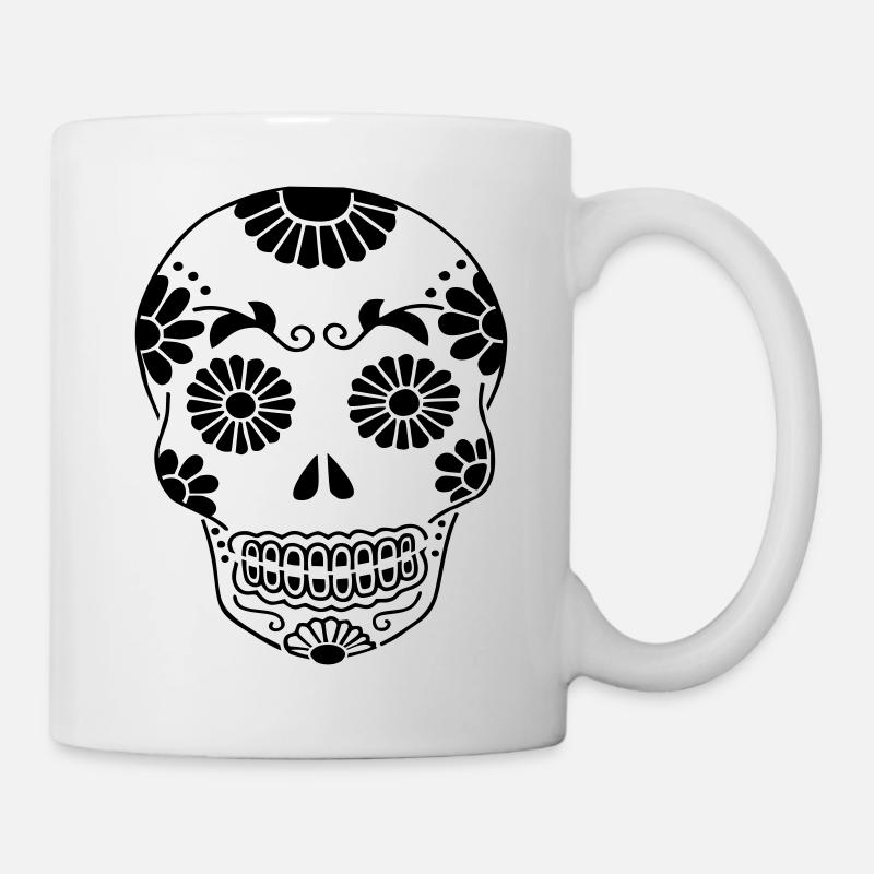 Skull - Mug - white