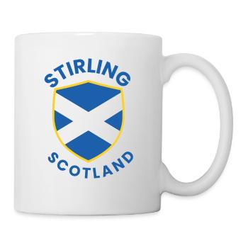 Stirling Scottish Shield Design - Mug - white - Right
