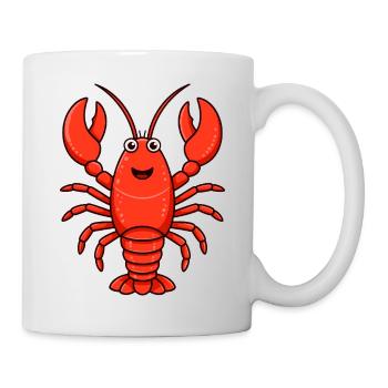 Lobster Crab Carnival Carnival Animal Costume Funny - Mug - white - Right