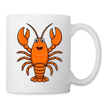 Lobster Crab Costume Sea Creature Underwater Animal - Mug - white - Right