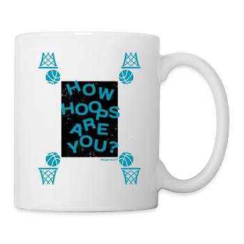 How Hops Are You – Basketball Wortwitz - Mug - white - Right