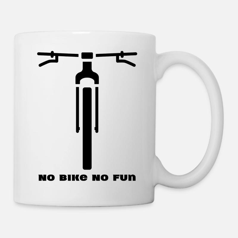 MTB_No_Bike - Mug - white
